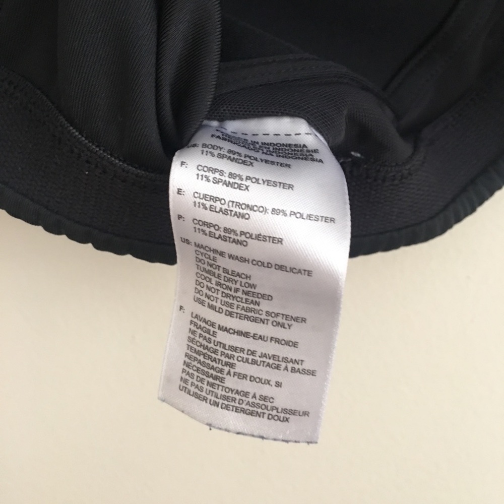 Adidas Black Sport Bra - Picture 3 of 4